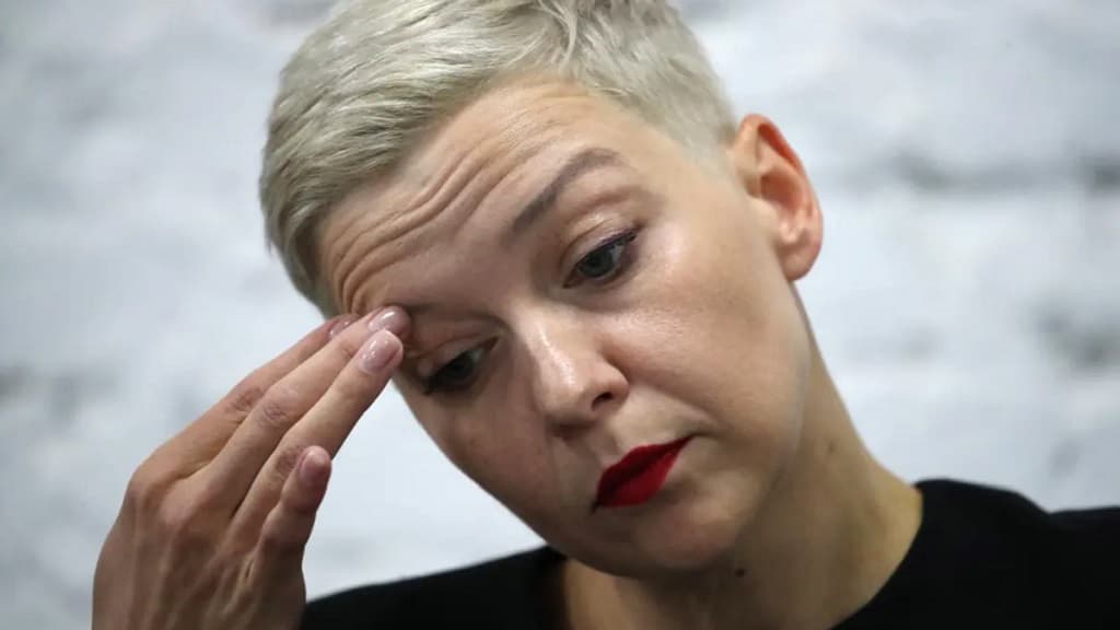 La encarcelada opositora bielorrusa Kolésnikova es ingresada de urgencia