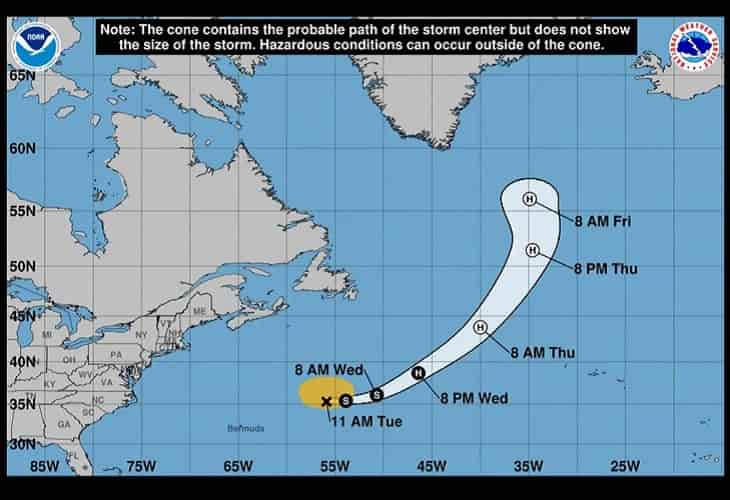 Lisa se hace huracán camino de Belice