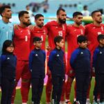 Los futbolistas iraníes no cantaron el himno en señal de protesta