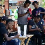 Los migrantes de Haití crean su propia economía en la frontera sur de México
