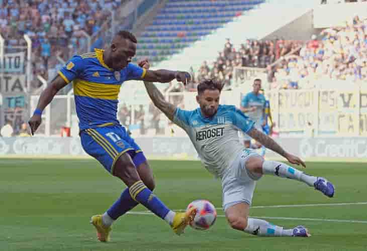 Racing vence a Boca en polémico partido y se queda con el Trofeo de Campeones