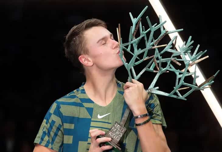 Rune remonta a Djokovic y se adjudica su primer Masters 1.000 con 19 años
