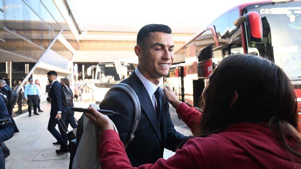 Un sonriente Cristiano lidera la selección de Portugal hacia Qatar 2022