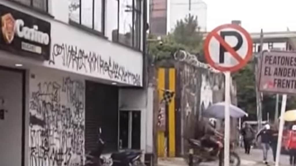 Balacera en Teusaquillo, barrio galerías