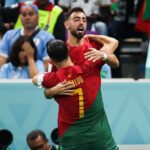 Portugal vs Uruguay: cristiano y bruno