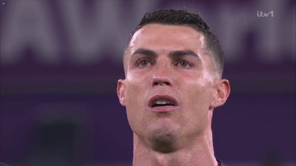 Cristiano Ronaldo: casi llora himno de Portugal