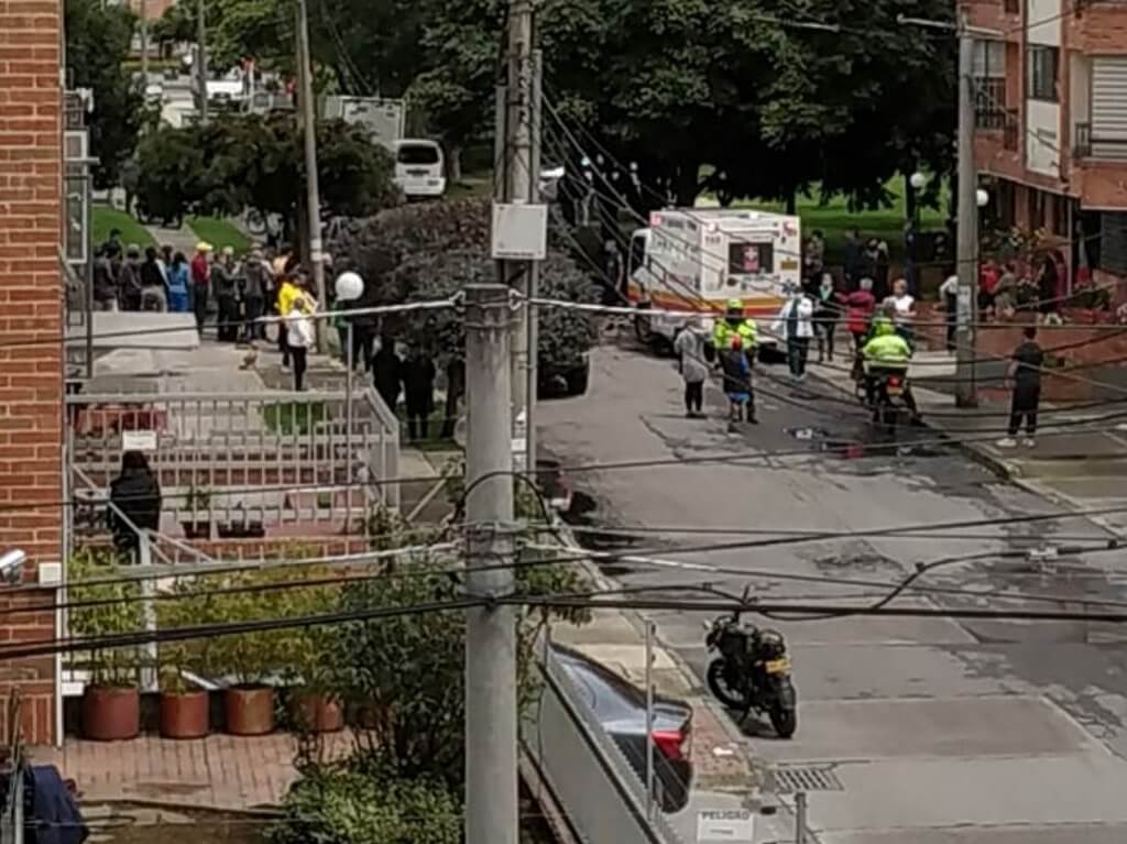 Balacera en Mazurén, Bogotá, viernes 11 de noviembre