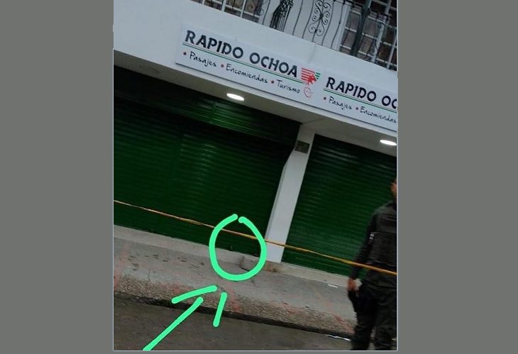 granada en la sede de rápido Ochoa en Quibdó, chocó