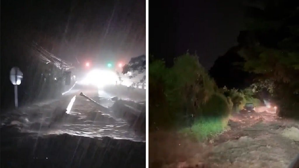 Envigado: inundaciones por lluvias la noche del martes