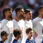 Jugadores de Irán cantan el himno ante EEUU- mundial de Qatar