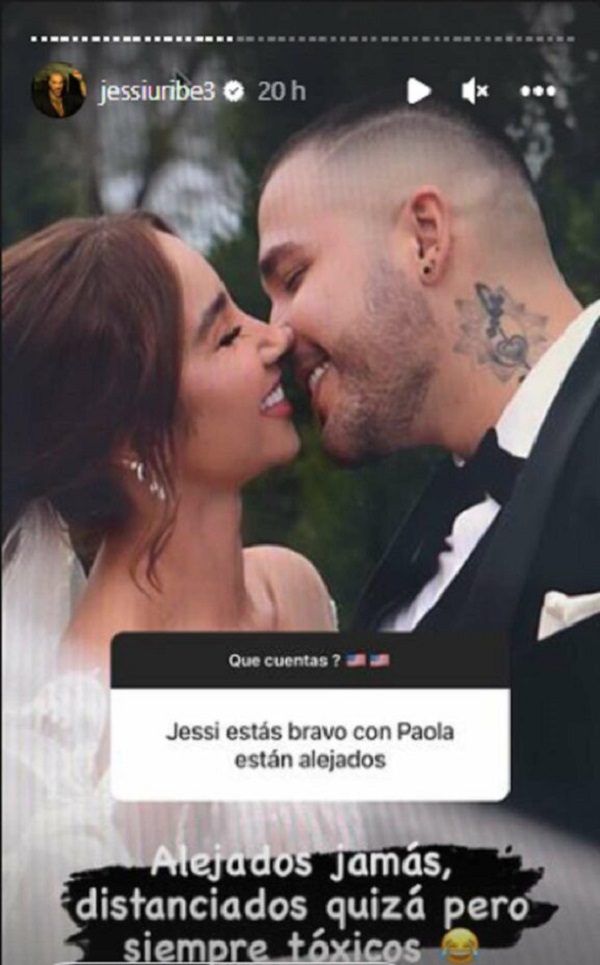 Jessi Uribe responde a supuesto alejamiento de Paola Jara