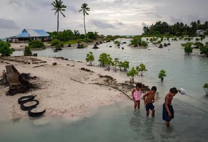 AUMENTO DEL NIVEL DEL MAR- Maldivas, Tuvalu, las Islas Marshall, Nauru y Kiribati podrían desaparecer por el cambio climático y la subida de los Océanos