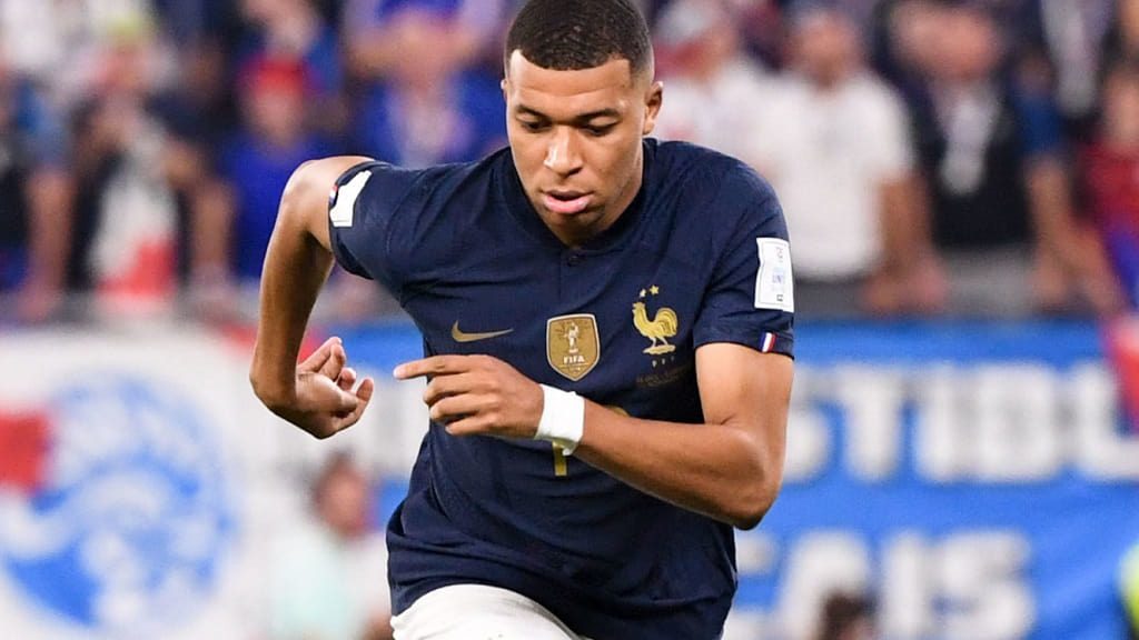 Francia vs Dinamarca_ Kylian Mbappé