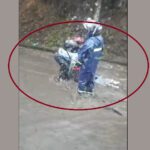 mujer Motociclista muerta en vía la calera