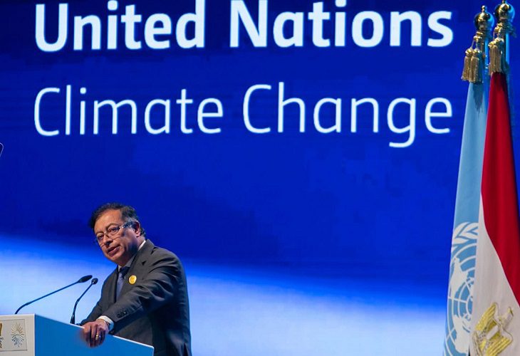 Gustavo Petro en la COP27: decálogo para hacer frente a la crisis climática