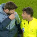 Gerard Piqué, expulsado en el último partido del Barcelona y sin llegar al campo