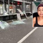 Destrozan Transmilenio tras denuncia del caso Hilary Castro
