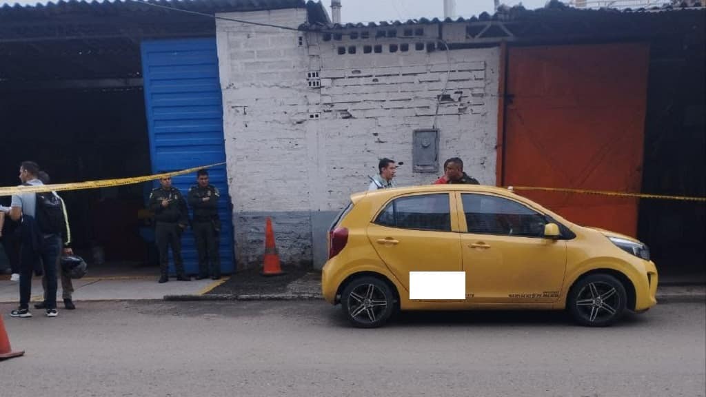 Taxi- dos cadáveres en Medellín - barrio Antioquia- nombres de los muertos