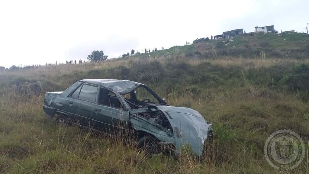 Tunja: muerte de mujer que cayó por barranco en un carro