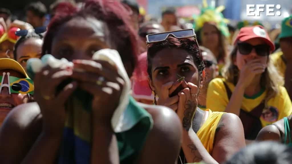 Brasil llora la eliminación de la canarinha