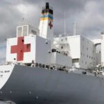 El buque hospital Comfort lleva a cabo su misión humanitaria