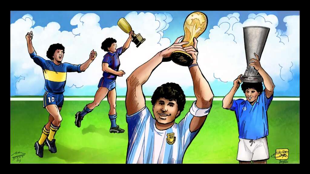 El creador argentino José Delbo lanza una colección de arte NFT en honor a Maradona