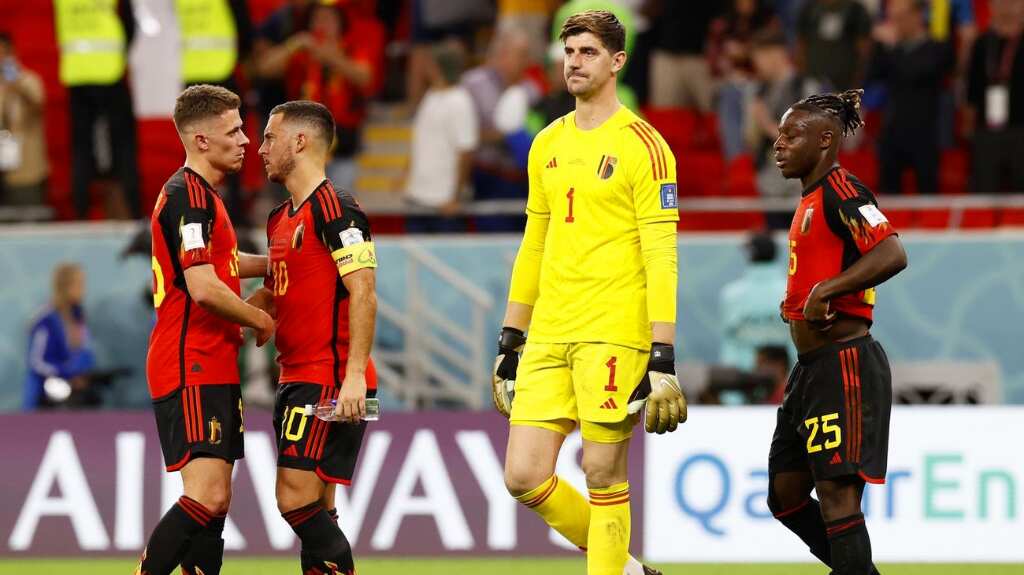 El final de la generación de oro del fútbol belga - Belgica