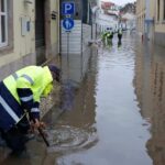 El temporal de lluvia provoca el caos en Lisboa