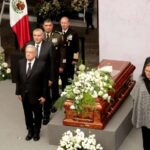 López Obrador y la clase política mexicana velan al gobernador Miguel Barbosa