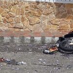 Riosucio, Caldas, pólvora estalla en una motocicleta