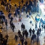 Un muerto y unos 250 detenidos en Francia en las celebraciones de la victoria
