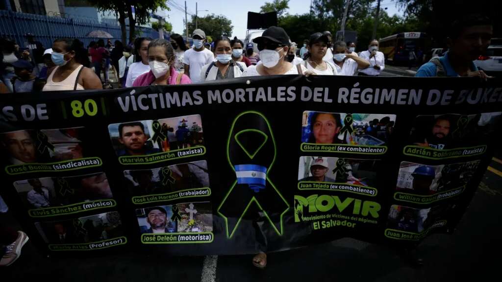 Una ONG registra más de 3.100 salvadoreños afectados por el régimen de excepción