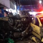 accidente múltiple en la autopista Norte de Bello - 24 diciembre de 2022