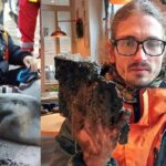 MAINZ - ECOACTIVISTA ALEMÁN- MANO PEGADA AL ASFALTO