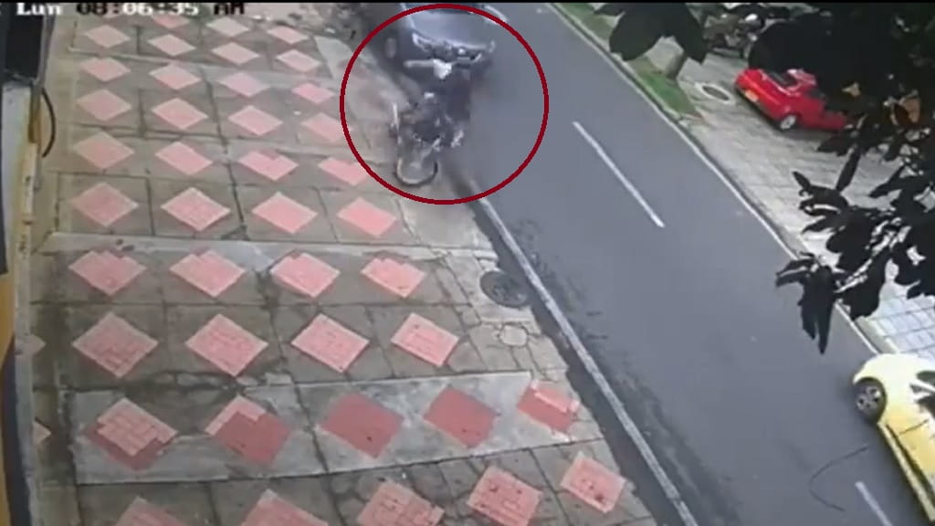 Bucaramanga- motociclista muerto al ser arrollado