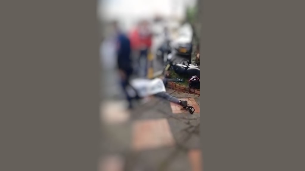 Bucaramanga- motociclista muerto al ser arrollado