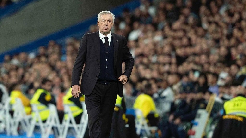 Racismo en LaLiga: la reacción de Ancelotti y Vinícius ante los gritos de "mono" en Mestalla-----Carlo Ancelotti- dirigir Brasil - Real Madrid