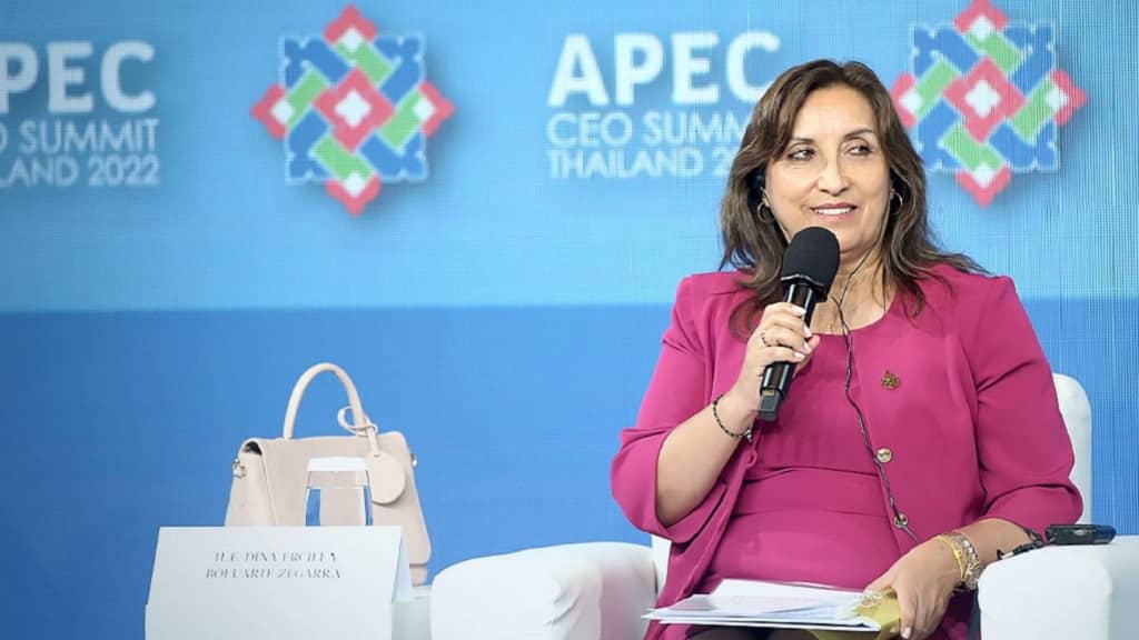 Dina Boluarte - presidenta de Perú - destitución pedro castillo