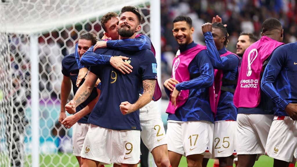 Francia vs Inglaterra- 2-1, mundial de Qatar
