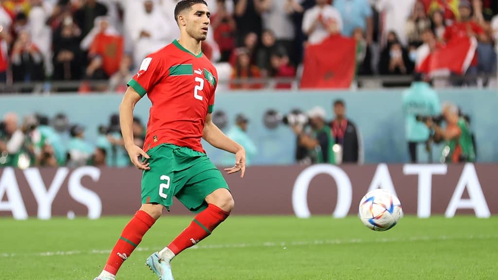 Achraf Hakimi- eliminación de España- Marruecos