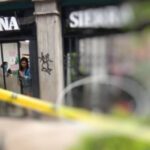 hombre asesinado afuera de local de cristina sierra, en Medellín- el poblado