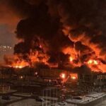 incendio en centro comercial ruso Mega Khimki