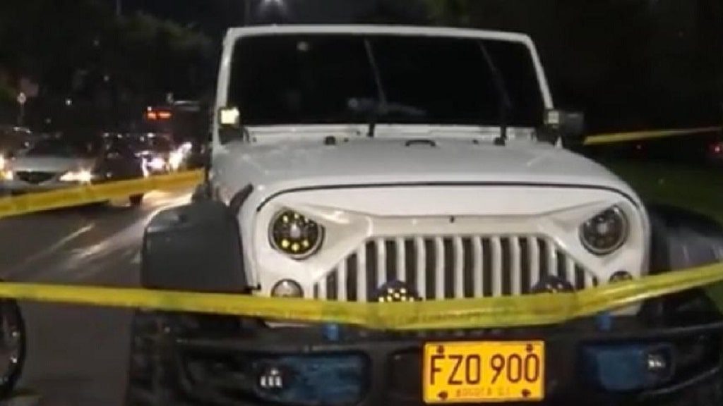 Jeep atacado en Bogotá- muere niño- avenida Boyacá