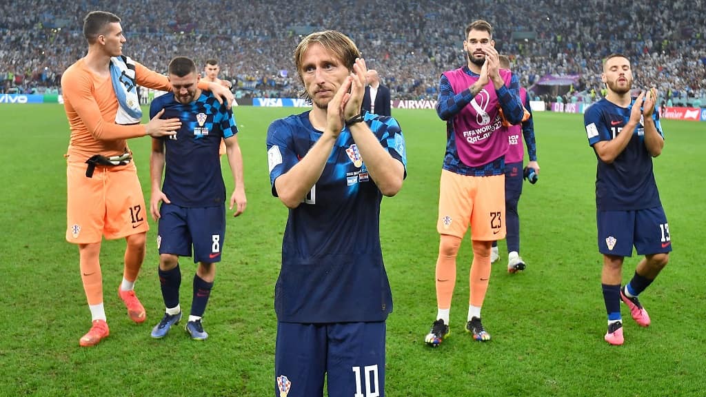 Luka Modric- argentina vs Croacia- mundial de Qatar