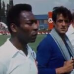 Pelé actuando junto a Sylvester Stallone