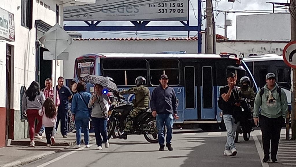 Rionegro- paro de transportadores-