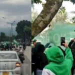 Andrés Balanta- funeral- calles de Cali- Colombia