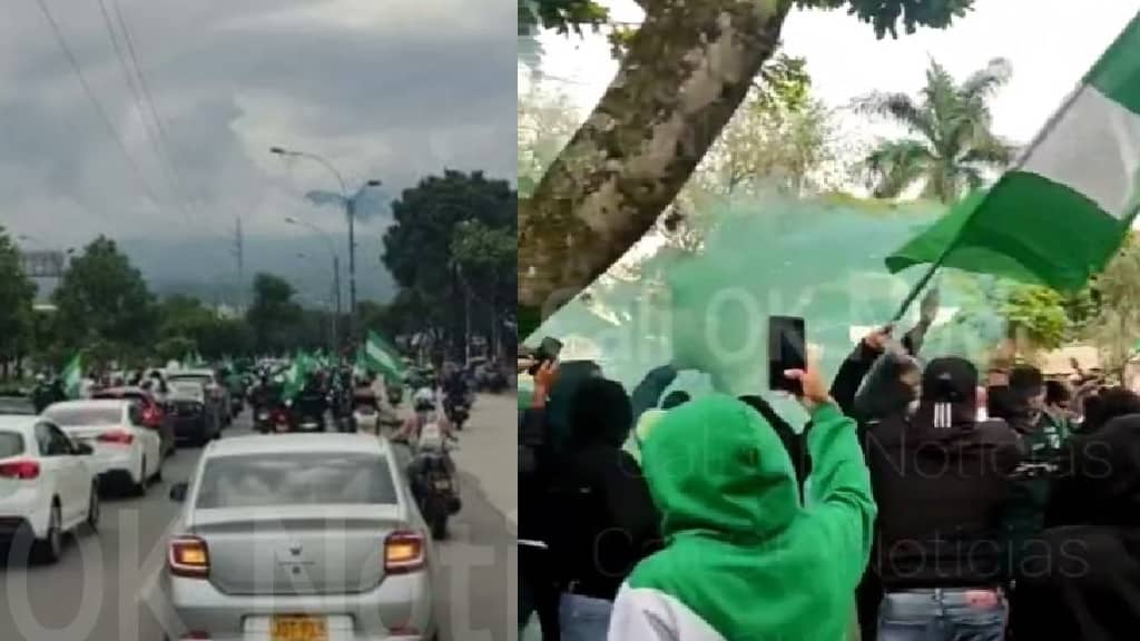 Andrés Balanta- funeral- calles de Cali- Colombia