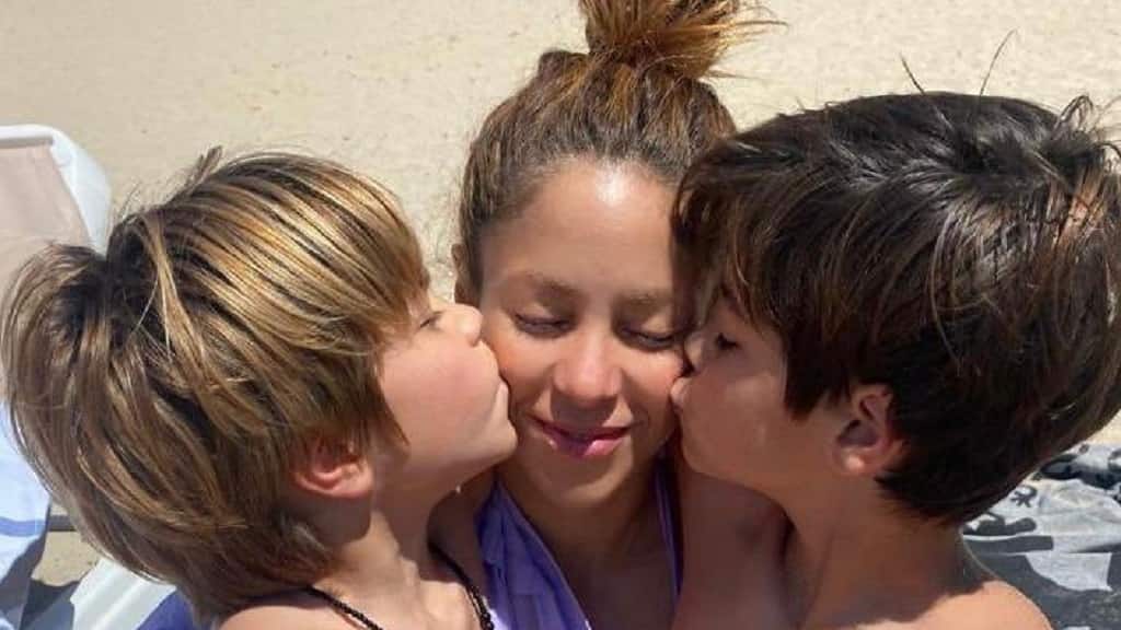 Shakira junto a sus dos hijos- se quedan más tiempo en Barcelona