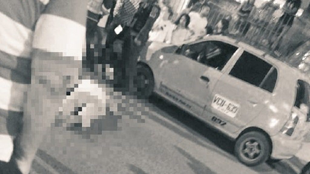 Taxista asesinado- poblado 1- Cali- miércoles 14 de diciembre
